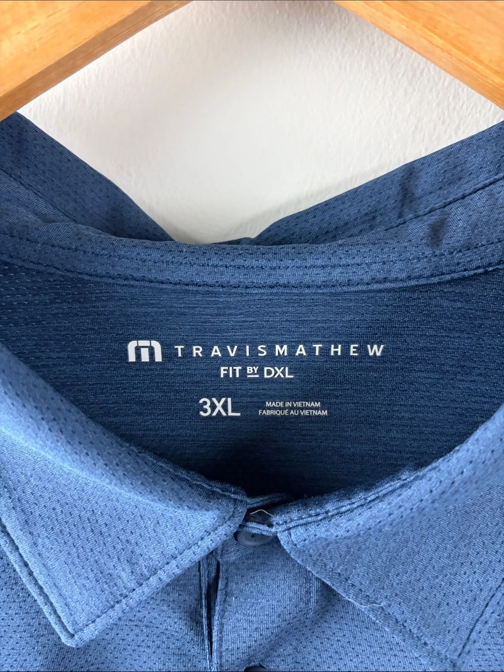 Travis Mathew Navy Performance Polo - Picture 3 of 5